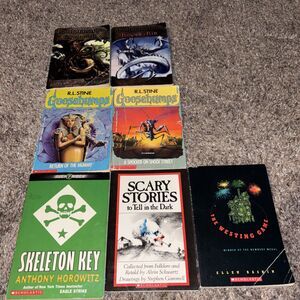 Lot Of Children’s Horror Thriller Action Fiction Chapter books Goosebumps